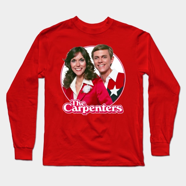 Retro The Carpenters Tribute Long Sleeve T-Shirt by darklordpug